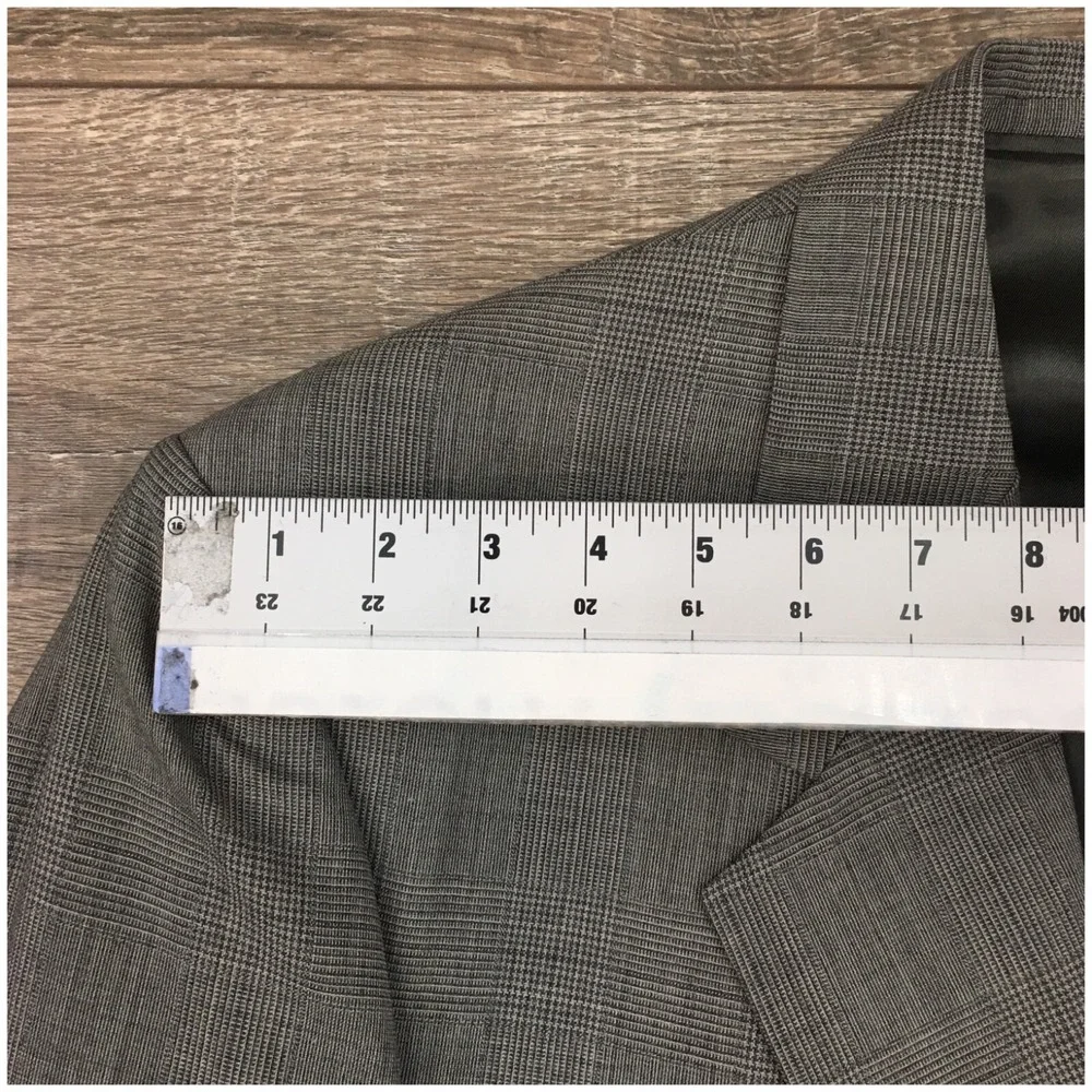 VINTAGE EVAN PICONE Mens Blazer Sport Coat Casual Jacket Size 44L Wool Suit NEW!